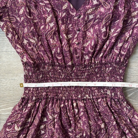 Intermix Lana Printed Smocked Mini Dress 4 - Picture 13 of 15